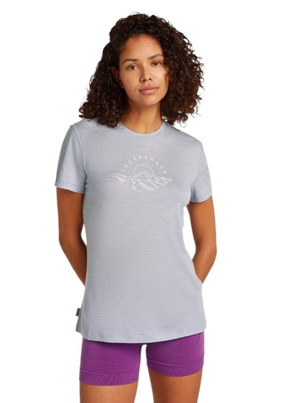 Icebreaker Merino 150 Tech Lite Tee Sunrise Summit